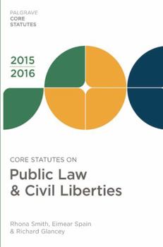 Paperback Core Statutes on Public Law & Civil Liberties 2015-16 Book