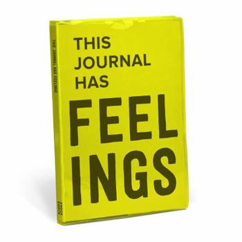 Paperback Knock Knock This Journal Has Feelings Book