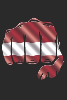 Paperback Latvia Notebook: Latvia Notebook - college book - diary - journal - booklet - memo - composition book - 120 sheets - Dot Grid paper 6x9 Book