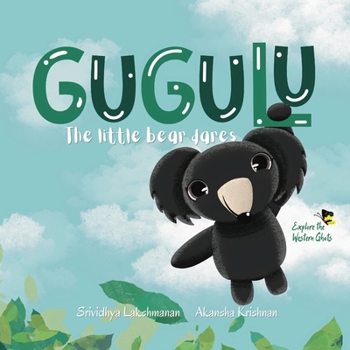 Paperback Gugulu, The Little Bear Dares [Large Print] Book