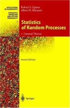 Hardcover Statistics of Random Processes: I. General Theory Book