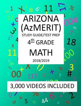 Paperback 4th Grade ARIZONA AzMERIT, MATH, Test Prep: 6th Grade ARIZONA'S MEASUREMENT OF EDUCATION READINESS MATH Test Prep/Study Guide Book