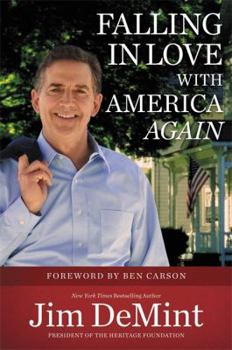 Hardcover Falling in Love with America Again Book