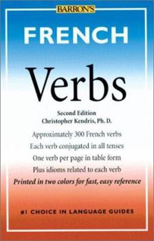Paperback French Verbs (Barron's Verb Series) (English and French Edition) Book