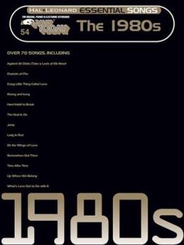 Paperback Essential Songs - The 1980s: E-Z Play Today Volume 54 Book