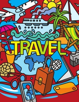 Paperback Travel: Brain Activities and Coloring book for Brain Health with Fun and Relaxing Book