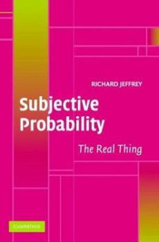 Paperback Subjective Probability: The Real Thing Book
