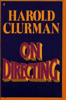 Paperback On Directing Book