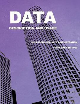 Paperback Data Description and Usage NCHS-Social Security Administration September 10, 2009 Book