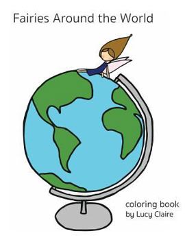 Paperback Fairies Around the World: A Fairy Coloring Book