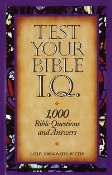 Hardcover Test Your Bible IQ Book