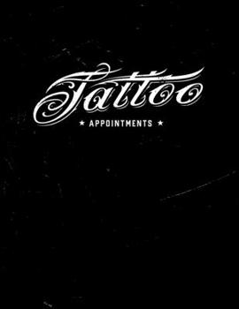 Paperback Appointment Book 2020: Tattoo Studio appointment book 2020. Month to Month Calendar + Daily / Hourly appointments w/ 15 min slots. Book