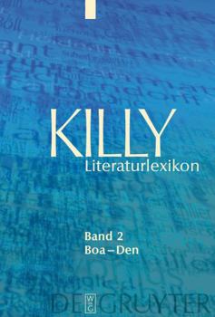 Hardcover Killy Literaturlexikon: Boa - Den (2) [German] Book