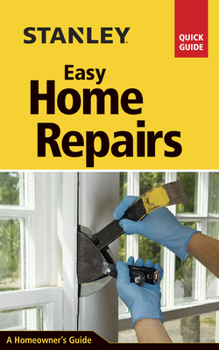 Spiral-bound Stanley Easy Home Repairs Book