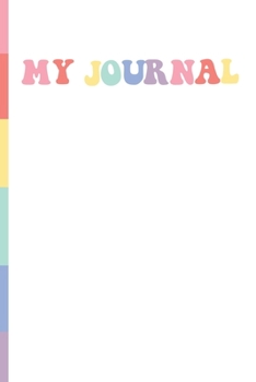 Paperback My Journal: VSCO Girl Blank Lined Notebook Diary Book