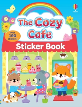 Paperback The Cozy Cafe Sticker Book