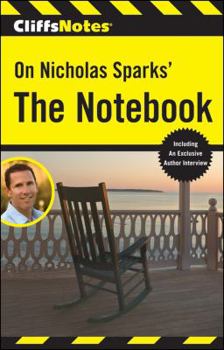 Paperback CliffsNotes on Nicholas Sparks' The Notebook Book