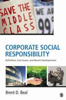 Paperback Corporate Social Responsibility: Definition, Core Issues, and Recent Developments Book