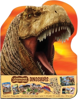 Paperback Learning Adventures: Dinosaurs Book