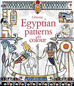 Paperback Egyptian Patterns to Colour Book