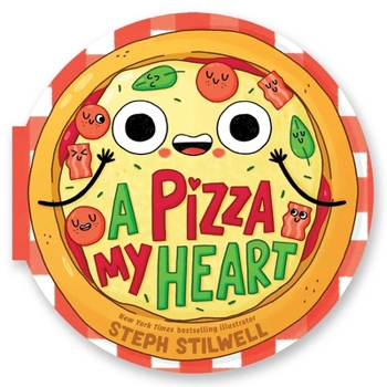 Board book A Pizza My Heart (a Shaped Novelty Board Book for Toddlers) Book