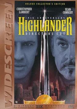 DVD Highlander: Director's Cut 10th Anniversary Edition Book
