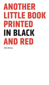 Paperback Another Little Book Printed in Black and Red (English and French Edition) Book