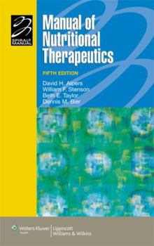 Paperback Manual of Nutritional Therapeutics Book