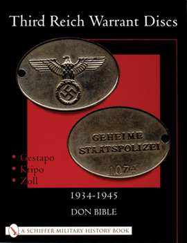 Paperback Third Reich Warrant Discs: 1934-1945 Book