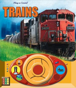 Board book Trains Steering Wheel Sound Book