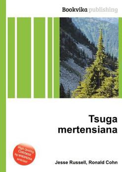 Paperback Tsuga Mertensiana Book