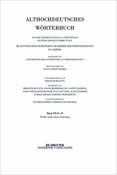 Band VII: O R. 5. Und 6. Lieferung (Platlus Bis Int-Quedan)