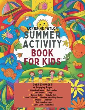 Paperback Summer Activity Book for Kids Book