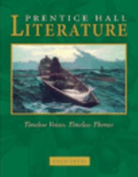 Hardcover Prentice Hall Literature Timeless Voices Timless Themes Student Edition Grade 9 7e 2005c Book