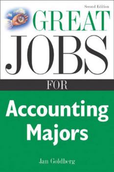 Paperback Great Jobs for Accounting Majors Book