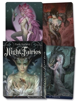 Cards Barbieri Night Fairies Oracle Cards Book