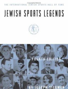 Paperback Jewish Sports Legends: The International Jewish Sports Hall of Fame, Fourth Edition Book