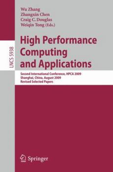 Paperback High Performance Computing and Applications Book