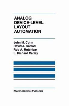 Paperback Analog Device-Level Layout Automation Book