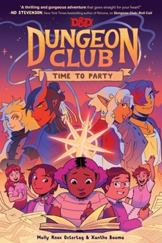 Paperback Dungeons & Dragons: Dungeon Club: Time to Party Book