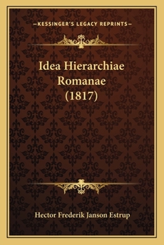 Paperback Idea Hierarchiae Romanae (1817) [Latin] Book