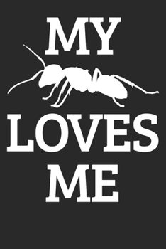 Paperback Notebook: Ants Dot Grid 6x9 120 Pages Book