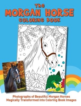 Paperback The Morgan Horse Coloring Book