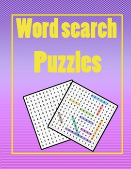 Word search puzzles: Easy puzzles and brain Game For adults and kids | Word Puzzles 8,5x11 inches