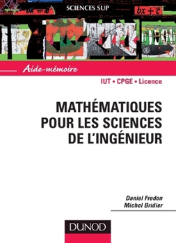 Paperback Aide-mémoire de mathématiques pour les sciences de l'ingénieur [French] Book