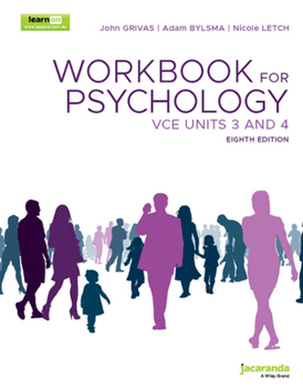 Paperback Psychology Vce Units 3&4, 8e Workbook Book