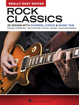 Paperback Rock Classics - Really Easy Guitar Series: 22 Songs with Chords, Lyrics & Basic Tab Book