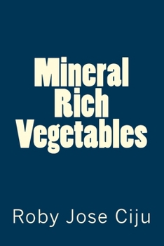 Paperback Mineral Rich Vegetables Book