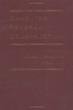Hardcover Computer Program Construction Book
