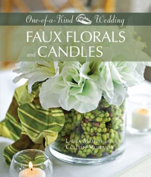Hardcover Faux Florals and Candles Book